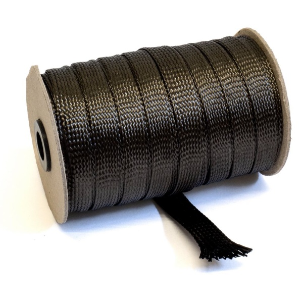 Carbon Fibre Braid - 3K - 20mm wide - 271gsm